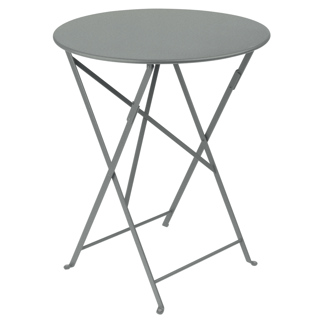 Fermob Bistro tuintafel Ø 60 cm Lapilli grey