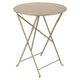 Fermob Bistro tuintafel Ø 60 cm Nutmeg