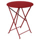 Fermob Bistro tuintafel Ø 60 cm Chili
