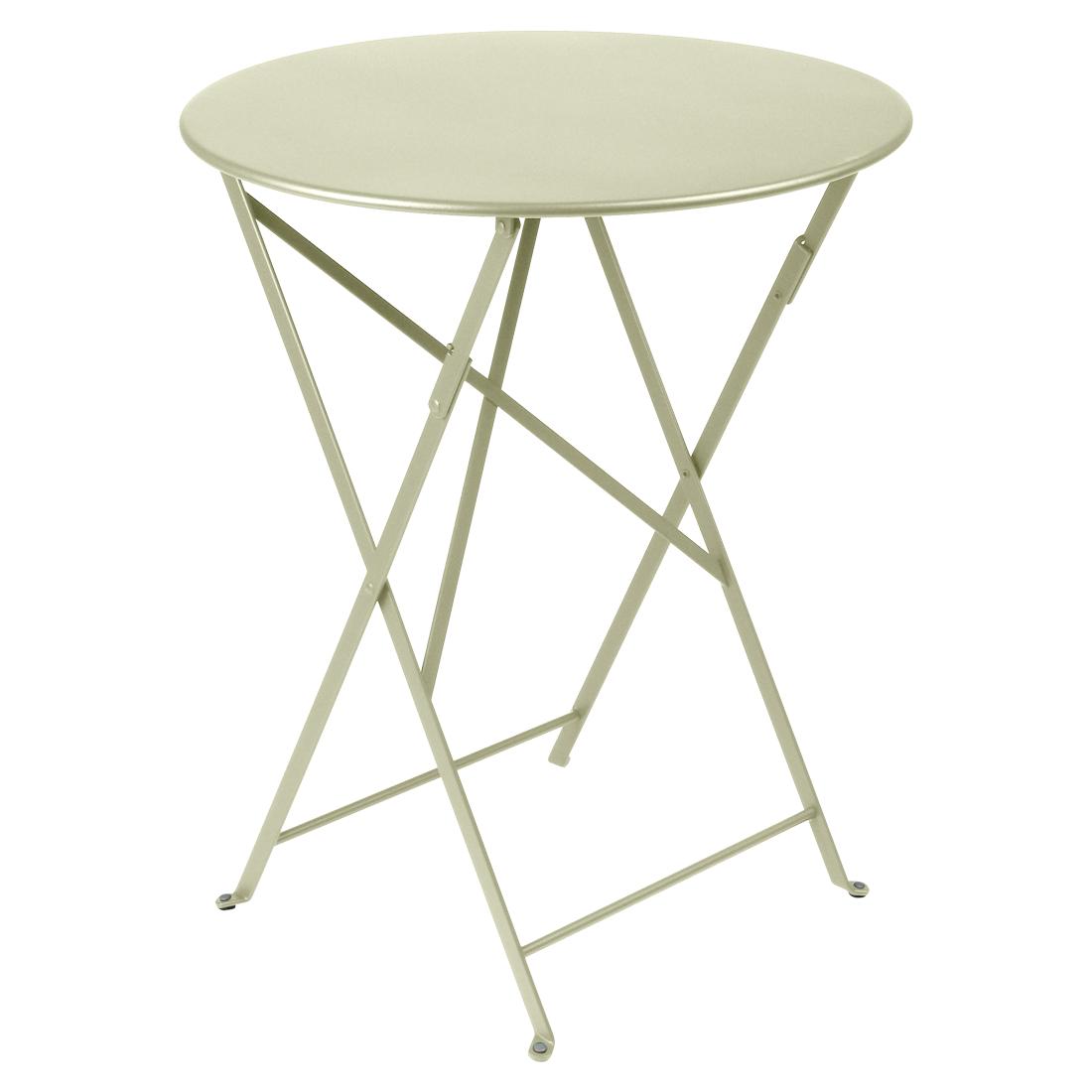 Fermob Bistro tuintafel Ø 60 cm Willow green