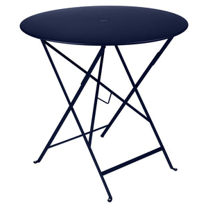 Fermob Bistro tuintafel Ø 77 cm Deep blue