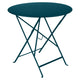 Fermob Bistro tuintafel Ø 77 cm Acapulco blue