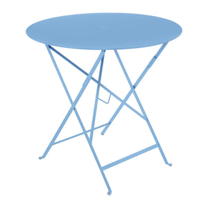 Fermob Bistro tuintafel Ø 77 cm Maya blue