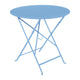 Fermob Bistro tuintafel Ø 77 cm Maya blue
