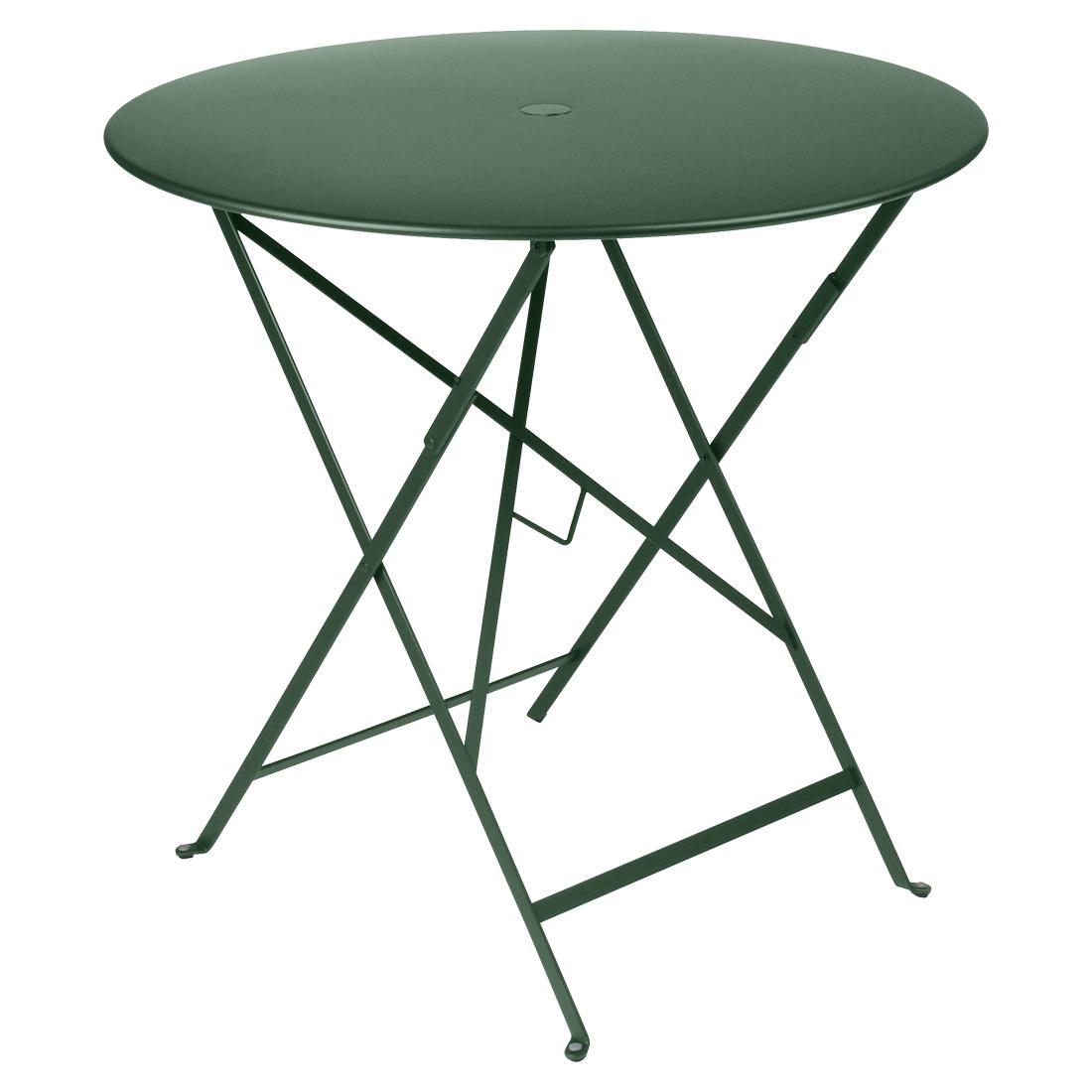 Fermob Bistro tuintafel Ø 77 cm Cedar green