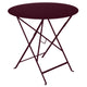 Fermob Bistro tuintafel Ø 77 cm Black cherry
