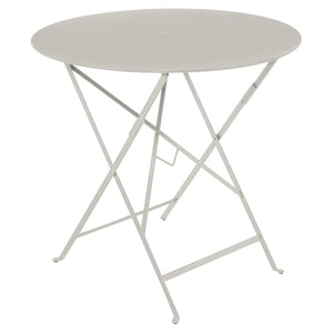 Fermob Bistro tuintafel Ø 77 cm Clay grey
