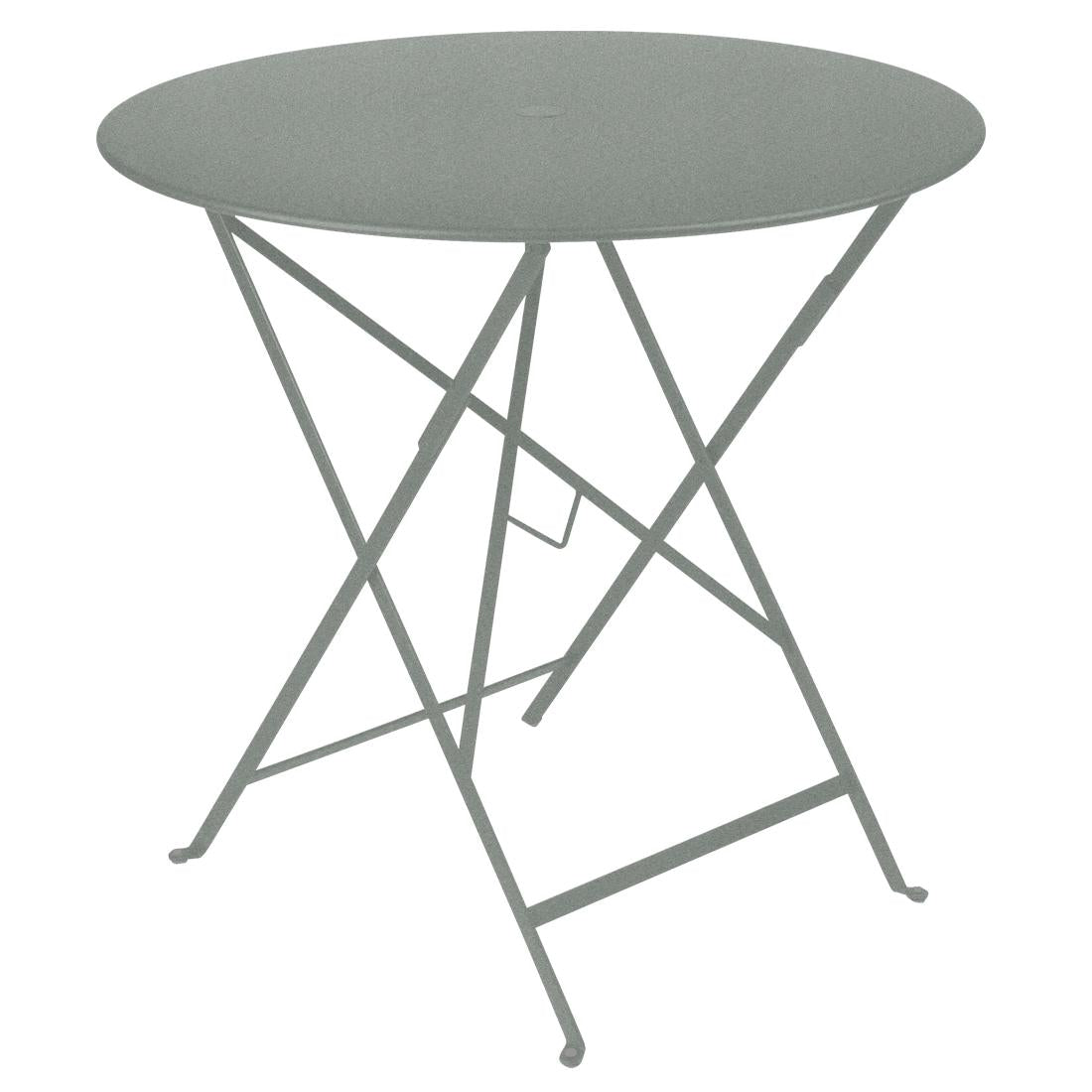 Fermob Bistro tuintafel Ø 77 cm Lapilli grey