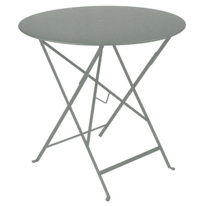 Fermob Bistro tuintafel Ø 77 cm Lapilli grey