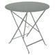 Fermob Bistro tuintafel Ø 77 cm Lapilli grey