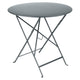 Fermob Bistro tuintafel Ø 77 cm Storm grey