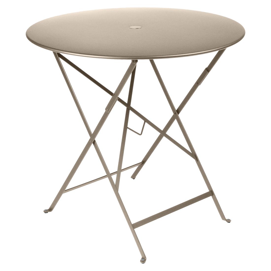 Fermob Bistro tuintafel Ø 77 cm Nutmeg