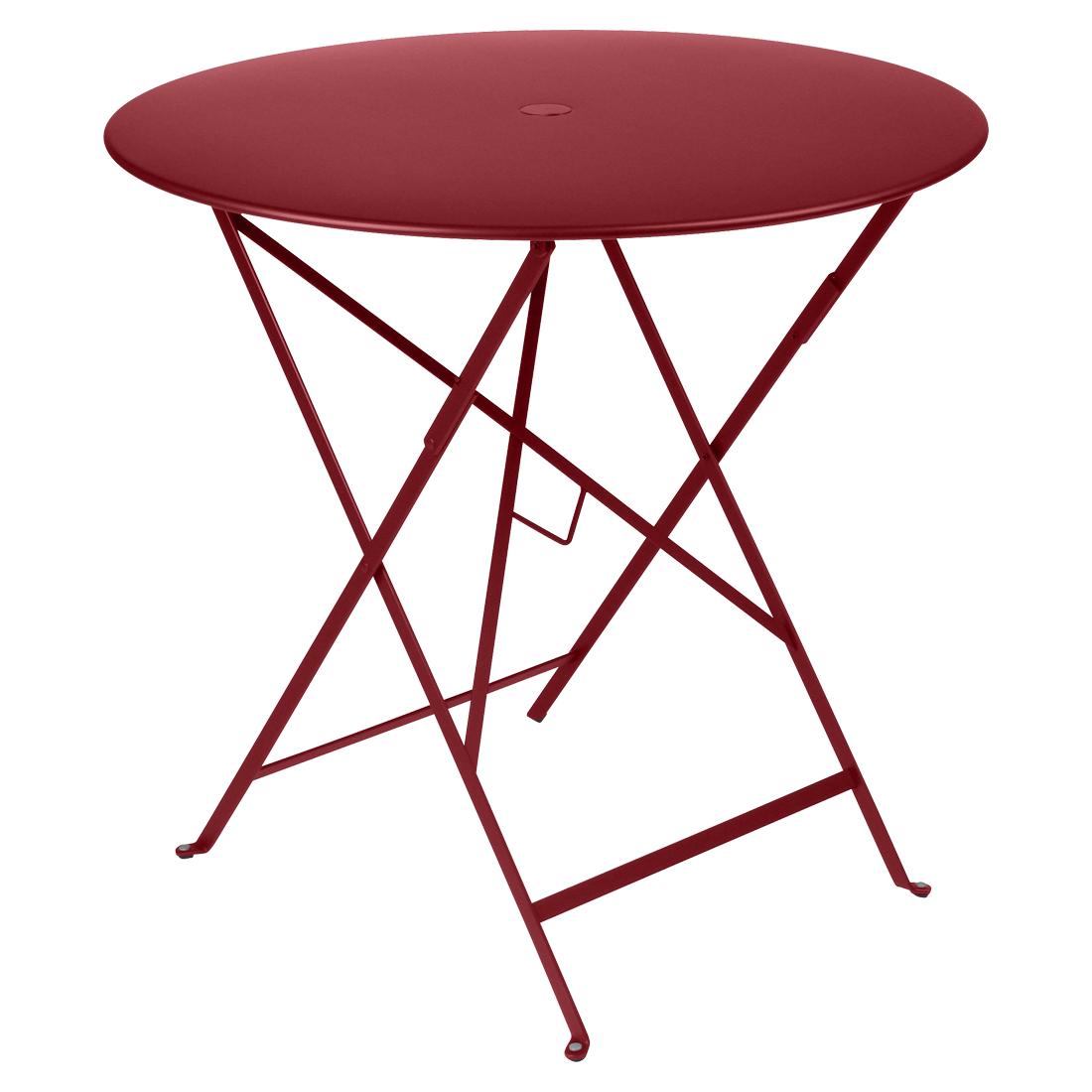 Fermob Bistro tuintafel Ø 77 cm Chili