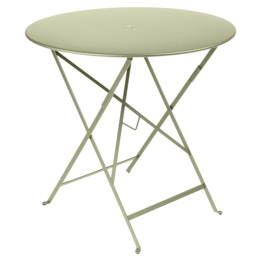 Fermob Bistro tuintafel Ø 77 cm Willow green