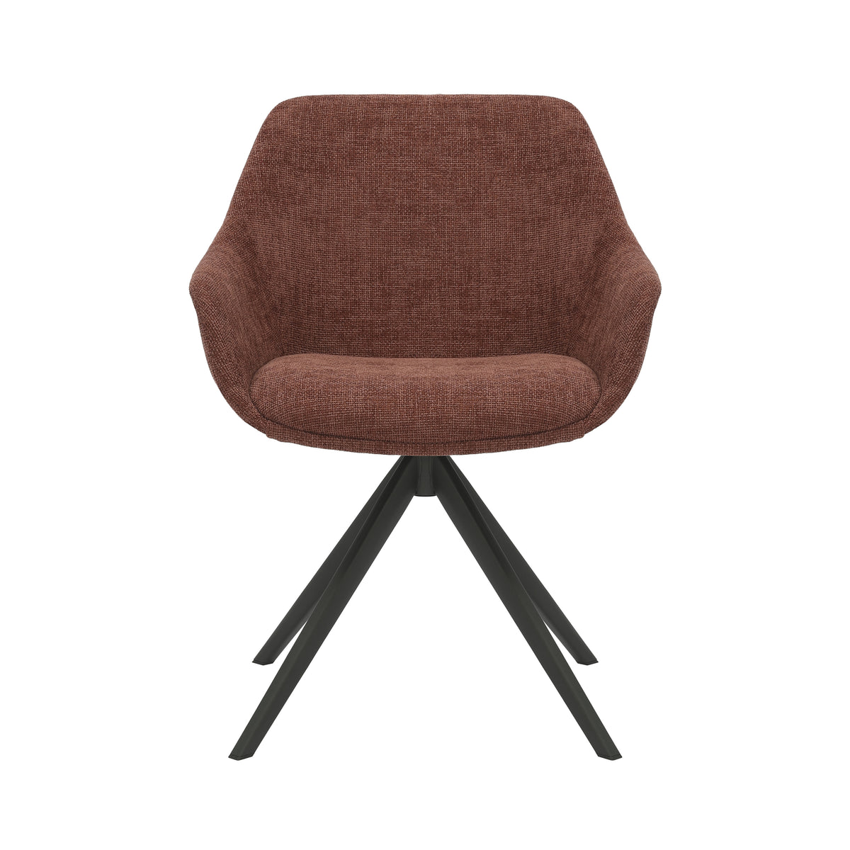 HelloChair HC03 Rave eetkamerstoel Breeze Wijnrood spinpoot zwart