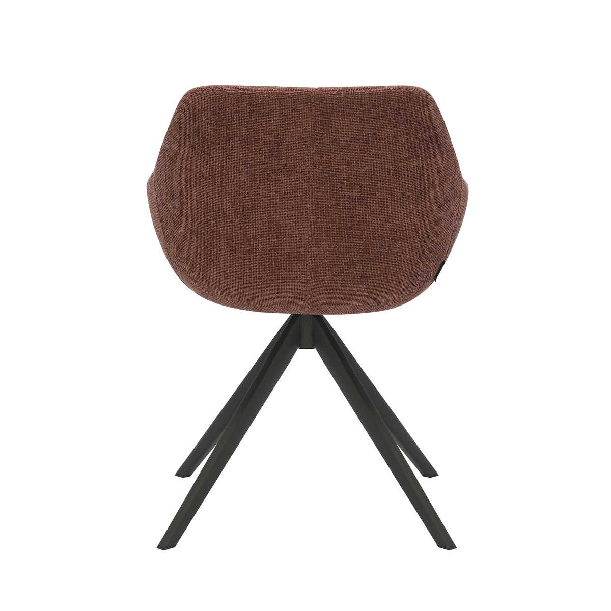 HelloChair HC03 Rave eetkamerstoel Breeze Wijnrood spinpoot zwart