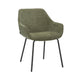 HelloChair HC03 Rave eetkamerstoel Breeze Groen vierpoot zwart