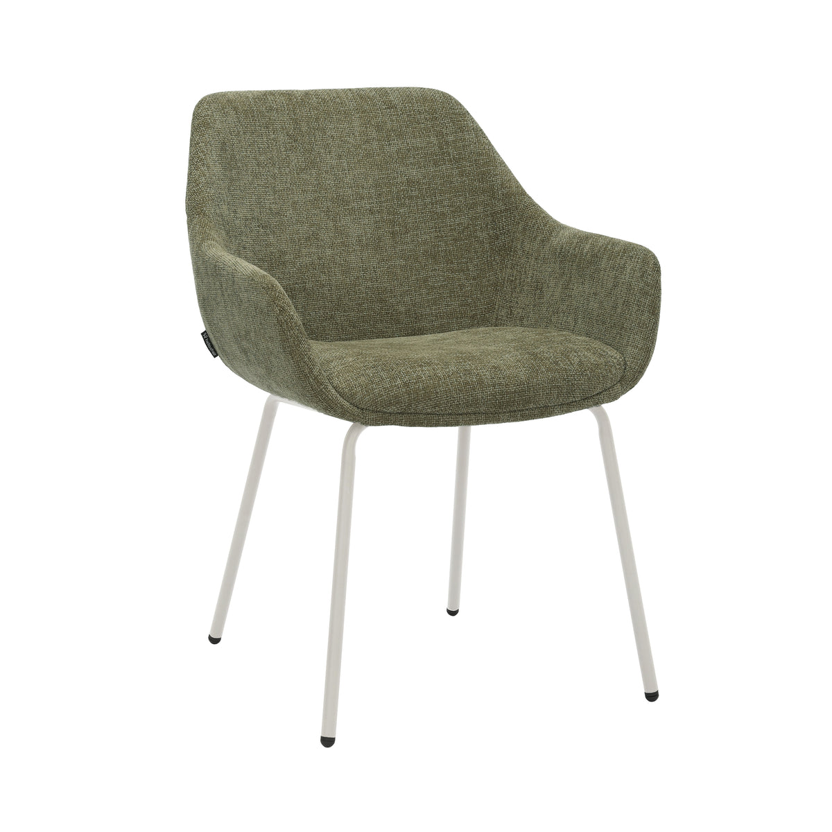 HelloChair HC03 Rave eetkamerstoel Breeze Groen vierpoot beige