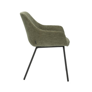 HelloChair HC03 Rave eetkamerstoel Breeze Groen vierpoot zwart