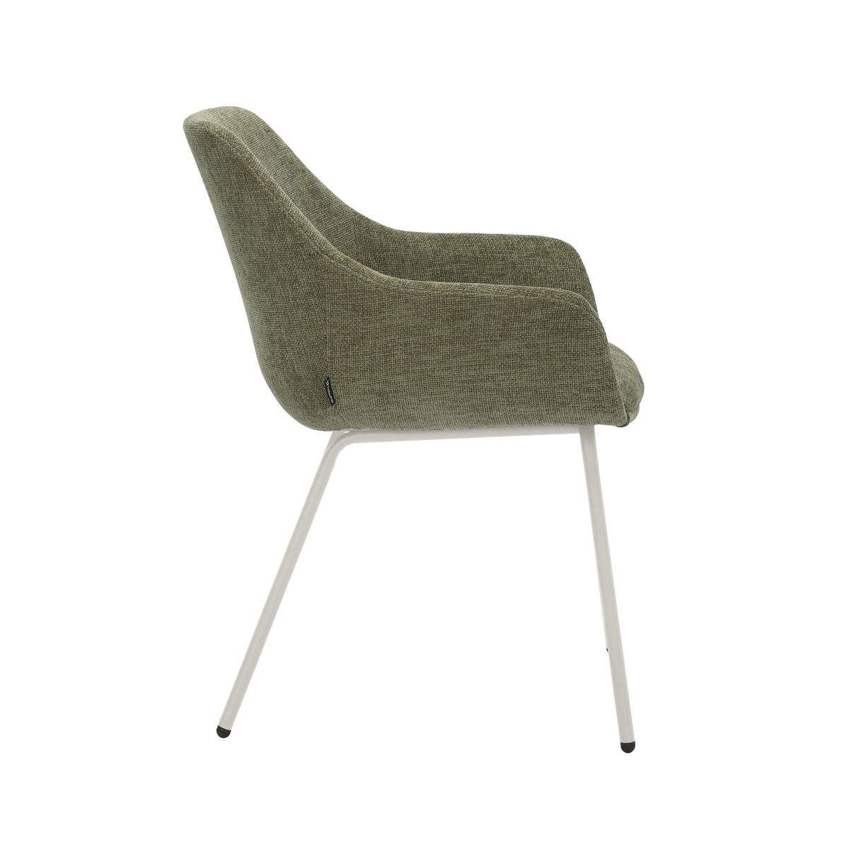 HelloChair HC03 Rave eetkamerstoel Breeze Groen vierpoot beige