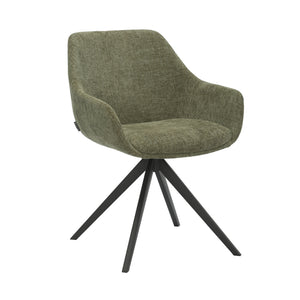 HelloChair HC03 Rave eetkamerstoel Breeze Groen spinpoot zwart
