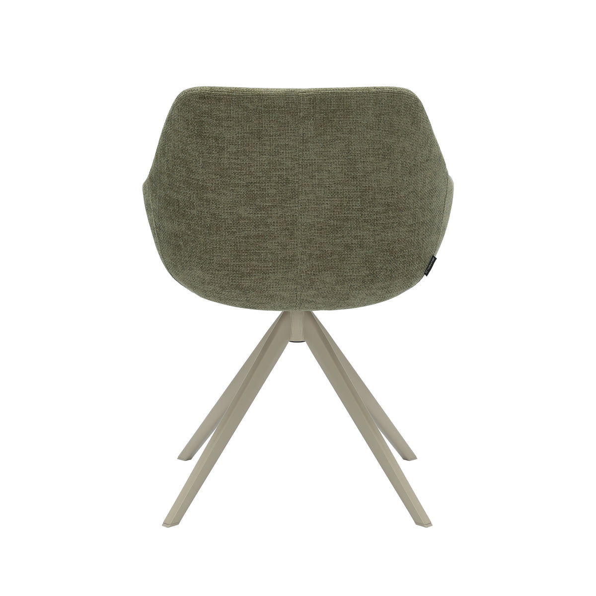 HelloChair HC03 Rave eetkamerstoel Breeze Groen spinpoot beige