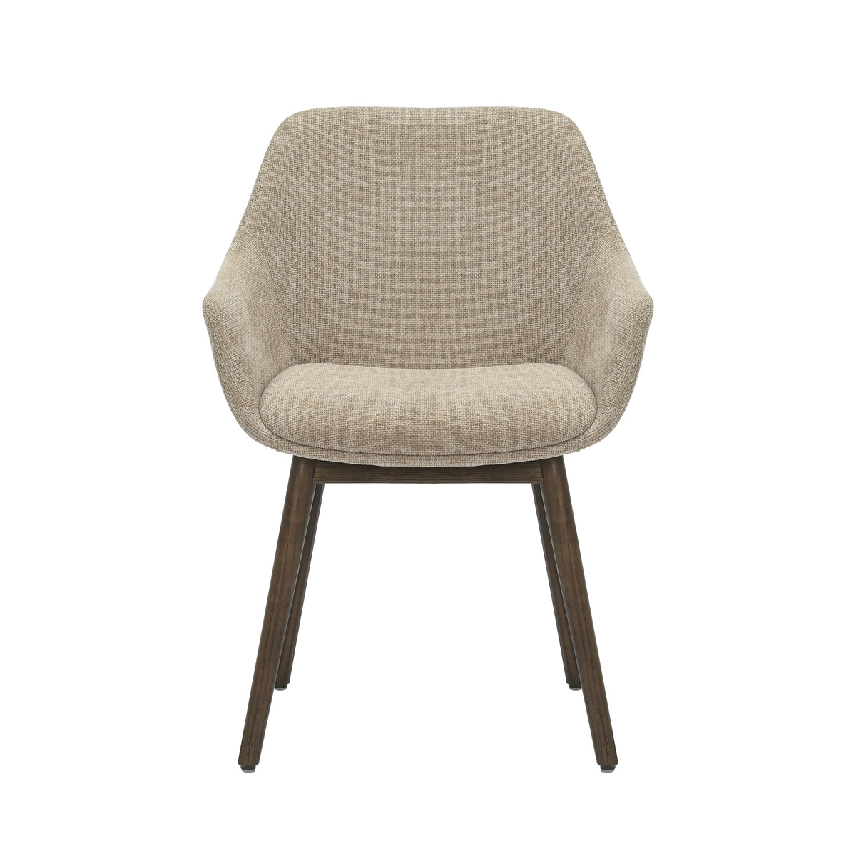 HelloChair HC03 Rave eetkamerstoel Breeze Zand vierpoot hout