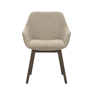 HelloChair HC03 Rave eetkamerstoel Breeze Zand vierpoot hout