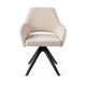 Jesper Home x HelloChair Yanai eetkamerstoel Beige Bliss revolve oak black