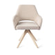 Jesper Home x HelloChair Yanai eetkamerstoel Beige Bliss revolve oak bleach