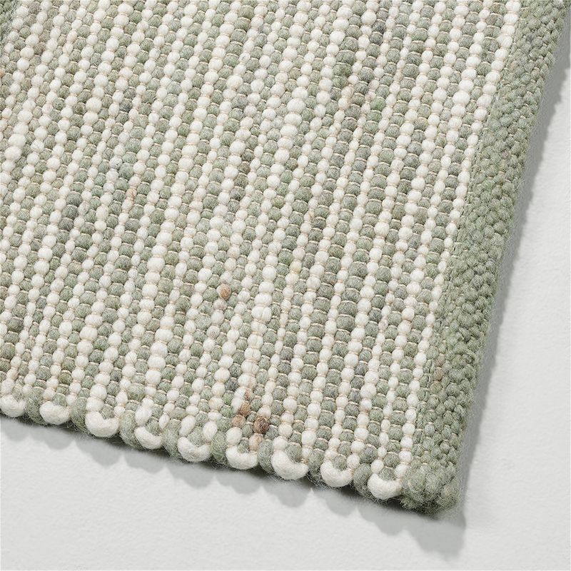 Perletta Bellamy Mix vloerkleed 200x300 cm Sage 541/Snow 436