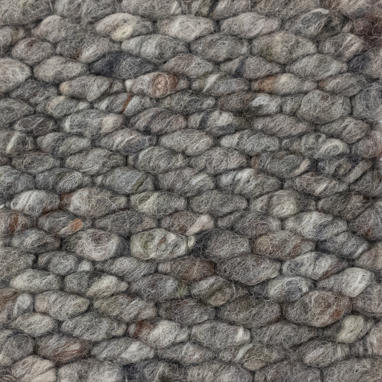 HelloCarpet Eden vloerkleed 170x240 cm Grijsbruin