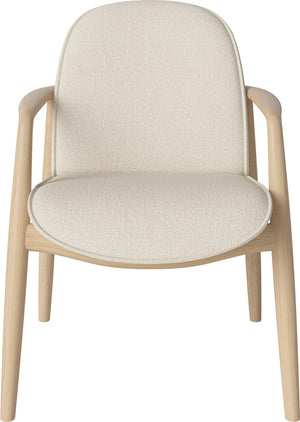 Bolia Bowie eetkamerstoel Adria Ivory wit geolied eiken