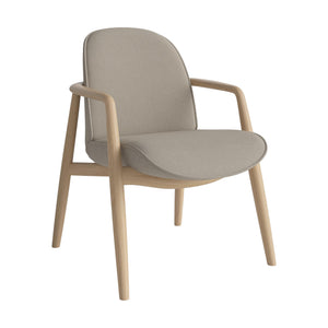 Bolia Bowie eetkamerstoel Soil Sand wit geolied eiken