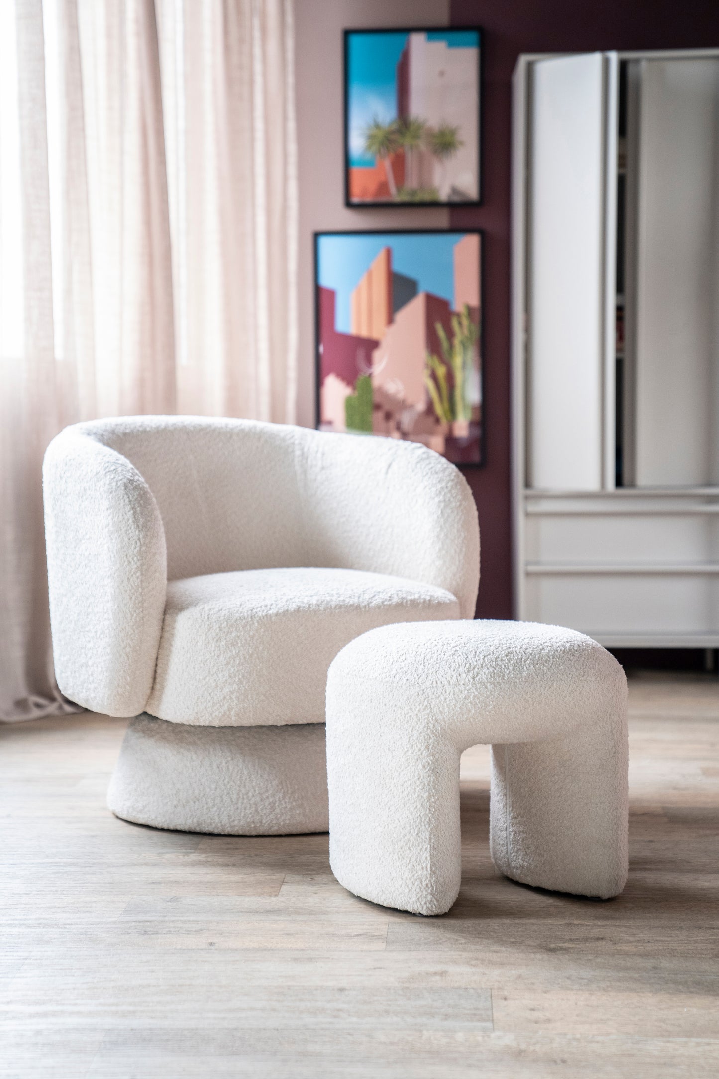 By-Boo Balou fauteuil Beige