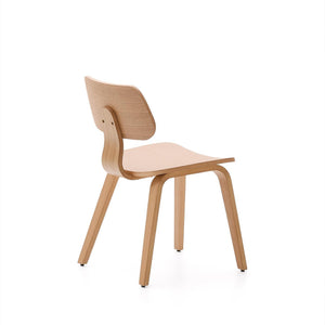 Kave Home Gena eetkamerstoel eiken