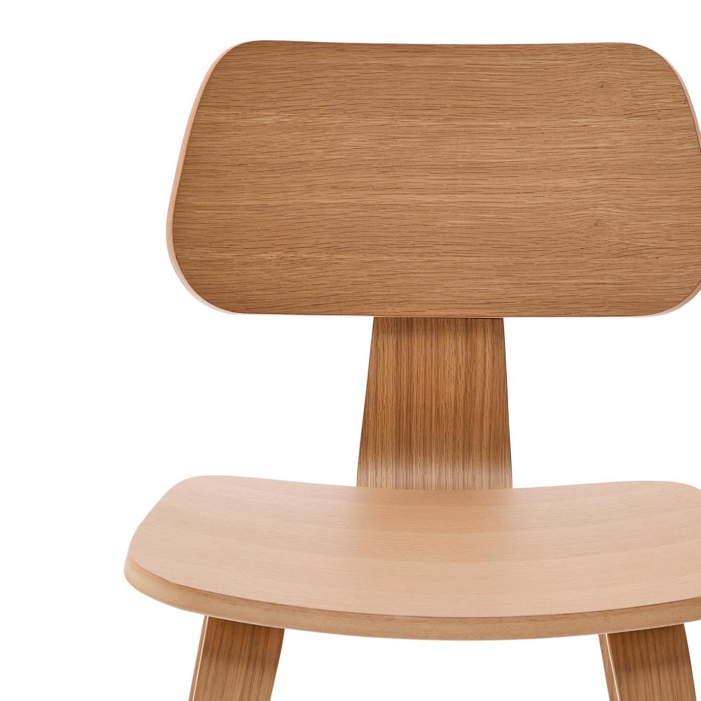 Kave Home Gena eetkamerstoel eiken