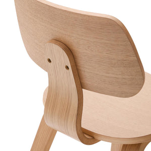 Kave Home Gena eetkamerstoel eiken