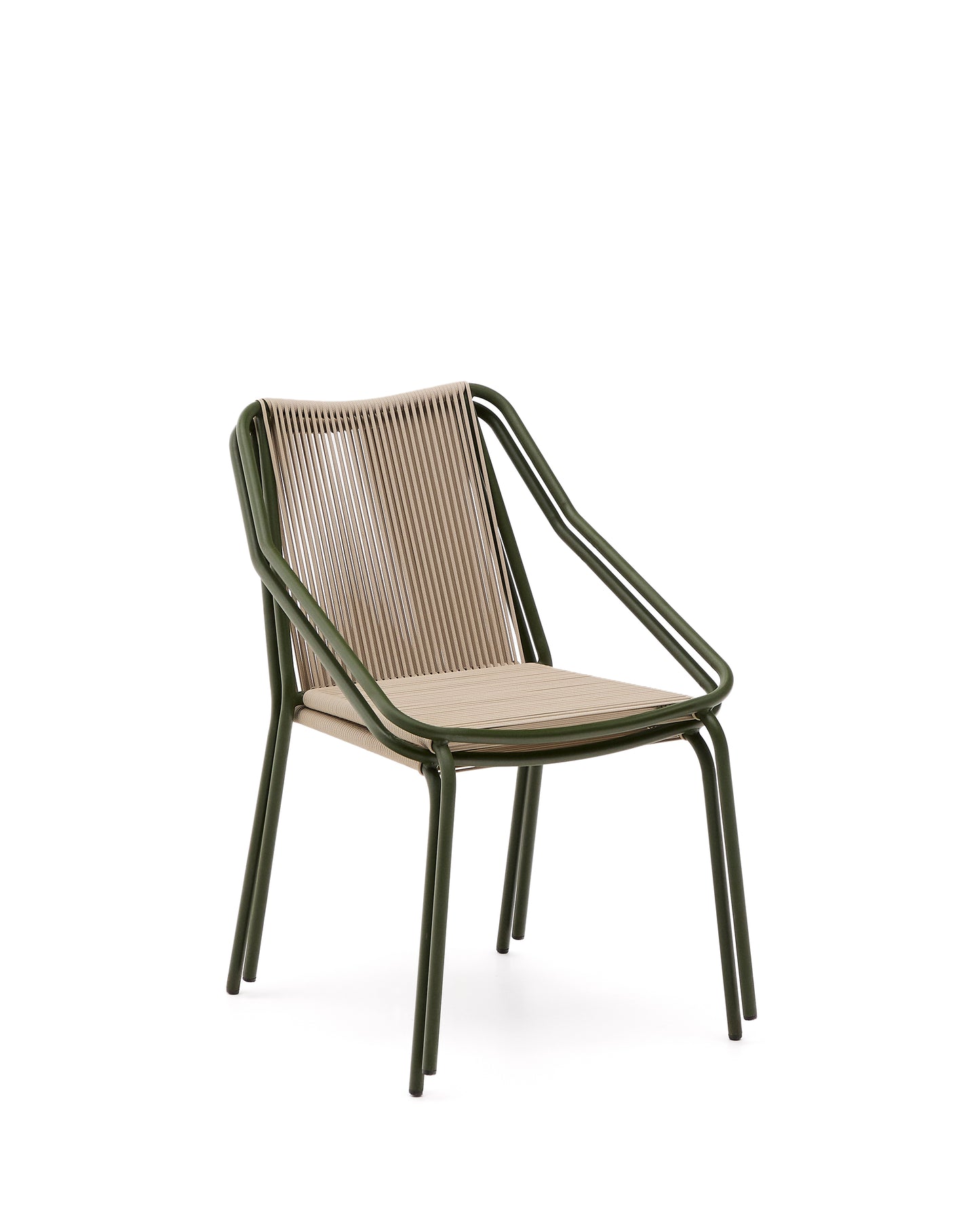 Kave Home Zivia tuinstoel Groen