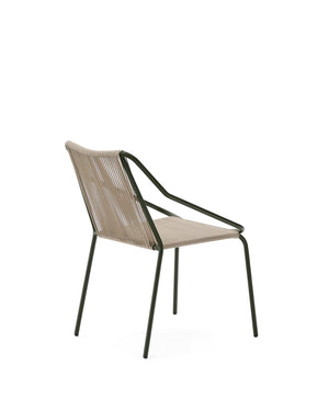 Kave Home Zivia tuinstoel Groen
