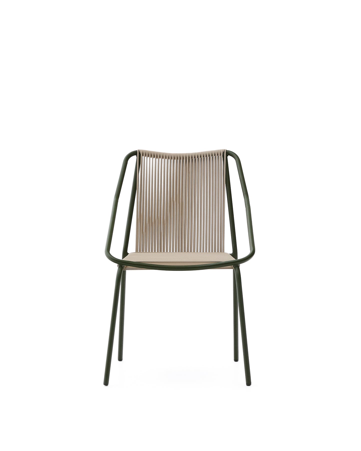 Kave Home Zivia tuinstoel Groen
