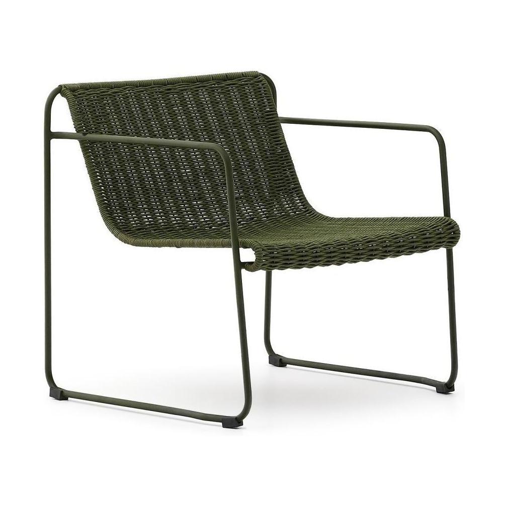 Kave Home Maurina loungestoel Groen