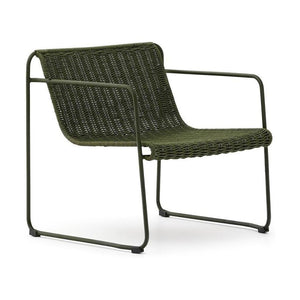 Kave Home Maurina loungestoel Groen
