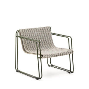 Kave Home Maurina loungestoel Ecru