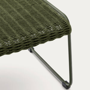 Kave Home Maurina voetenbank Groen