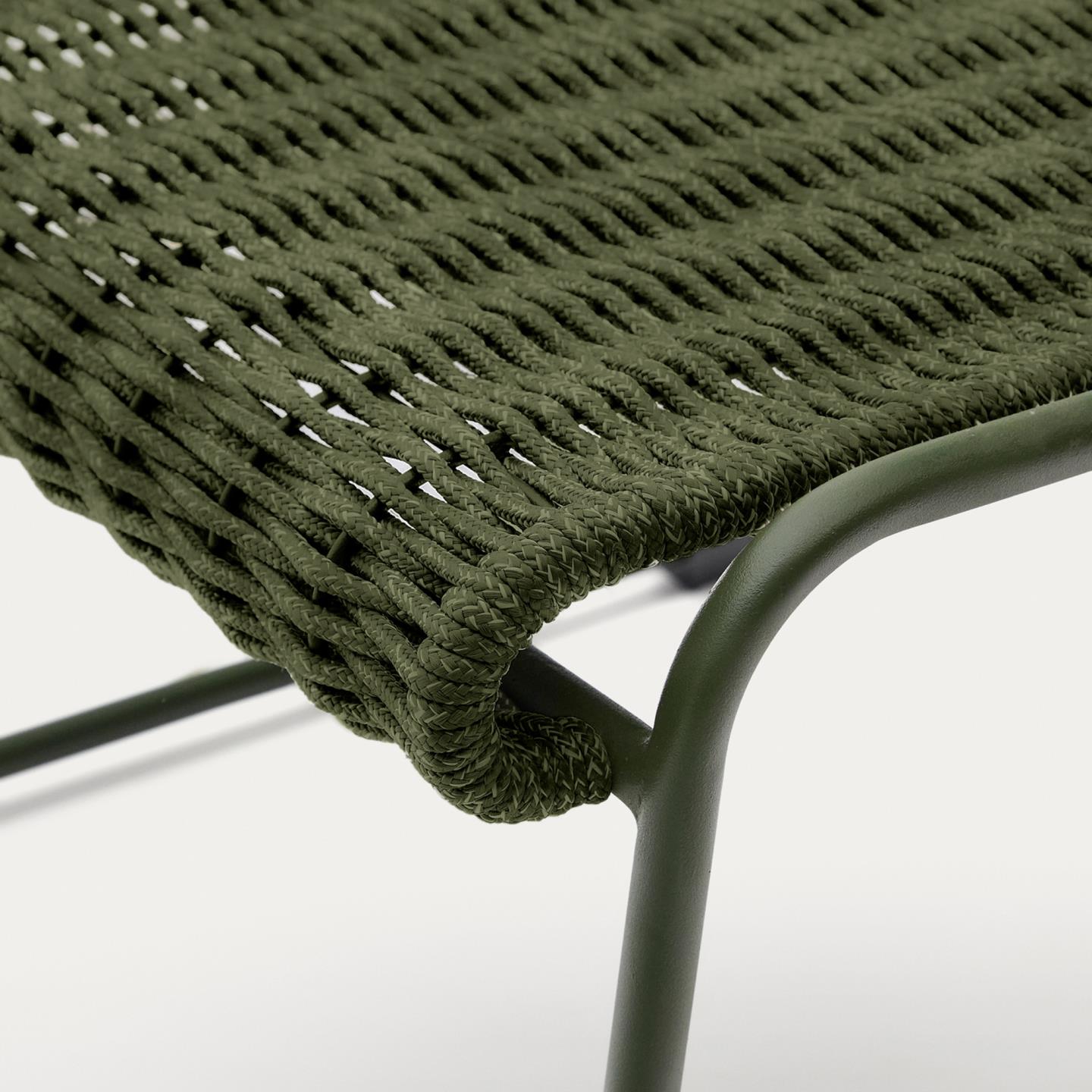 Kave Home Maurina voetenbank Groen