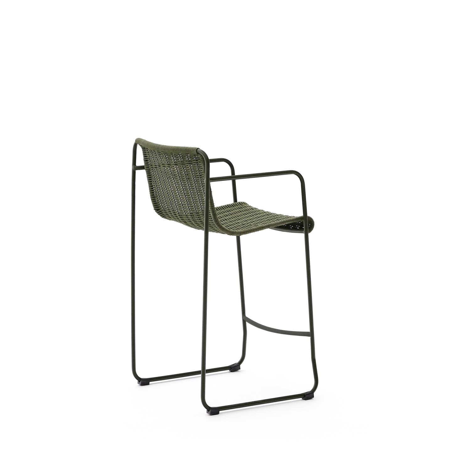 Kave Home Maurina barkruk H64 Groen