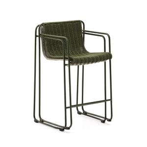 Kave Home Maurina barkruk H64 Groen
