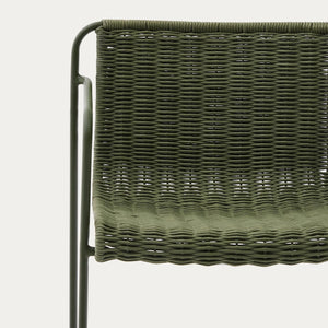 Kave Home Maurina barkruk H64 Groen