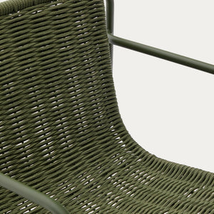 Kave Home Maurina barkruk H64 Groen